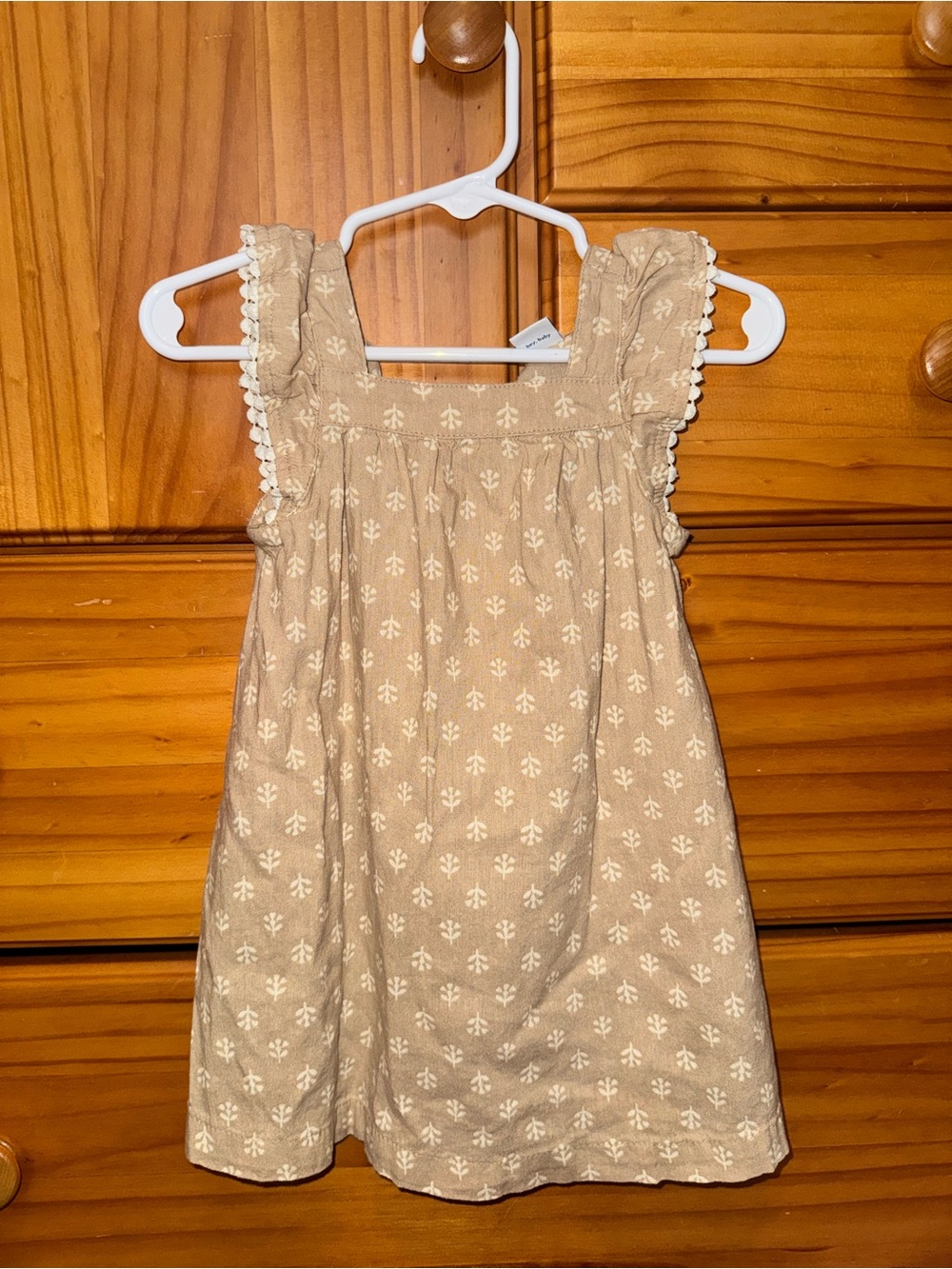 Old Navy Beige Floral Sundress for Girls
